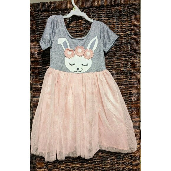 Bunny Dress/Easter Dress With Tulle - Picture 1 of 3